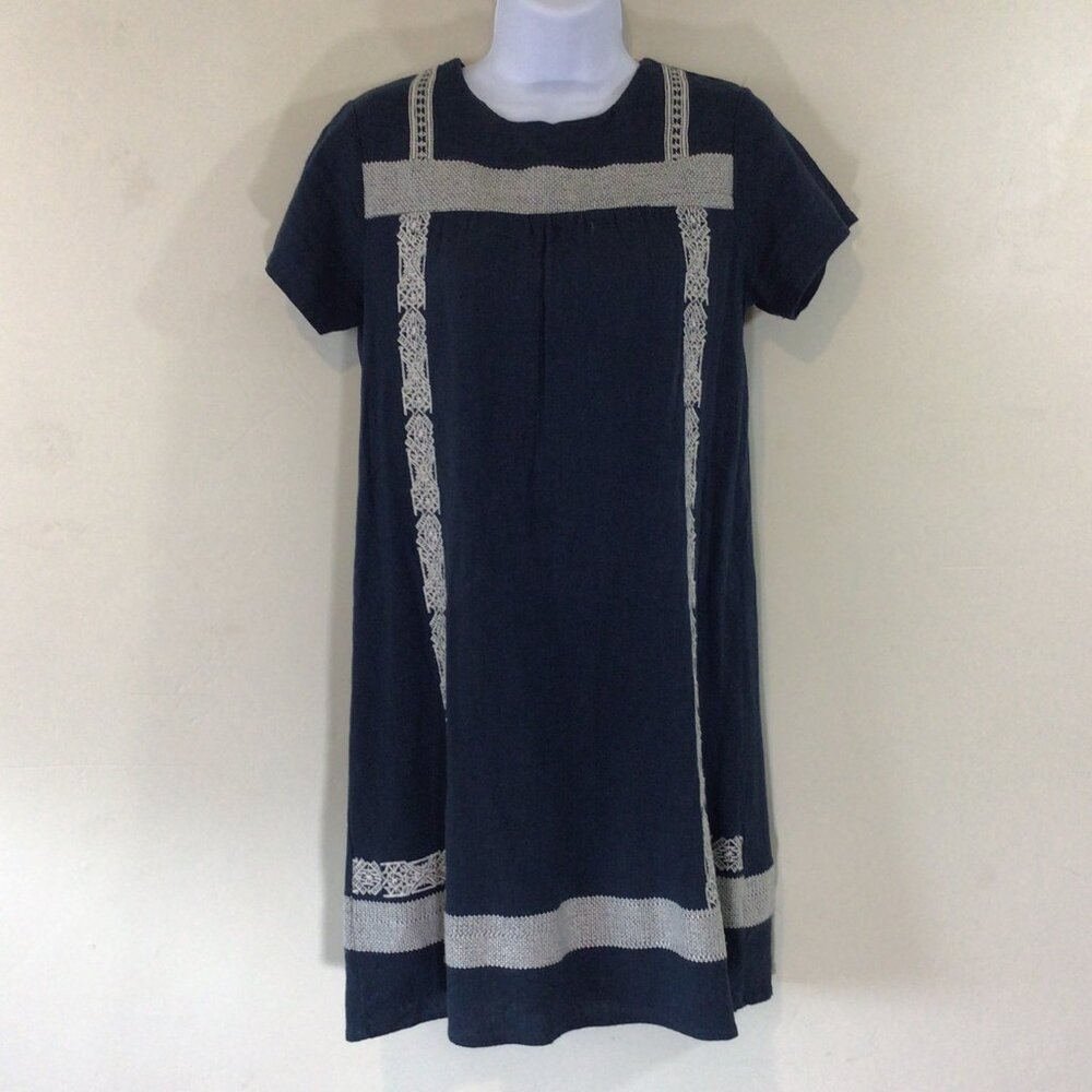 Brass and Roe by CTS Stitched Short Sleeved Boho Dress